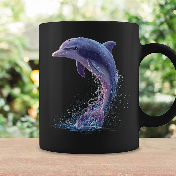ドルフィンダイバー イルカ 海 かわいい イルカ イルカ コーヒーマグ ギフトのアイデア