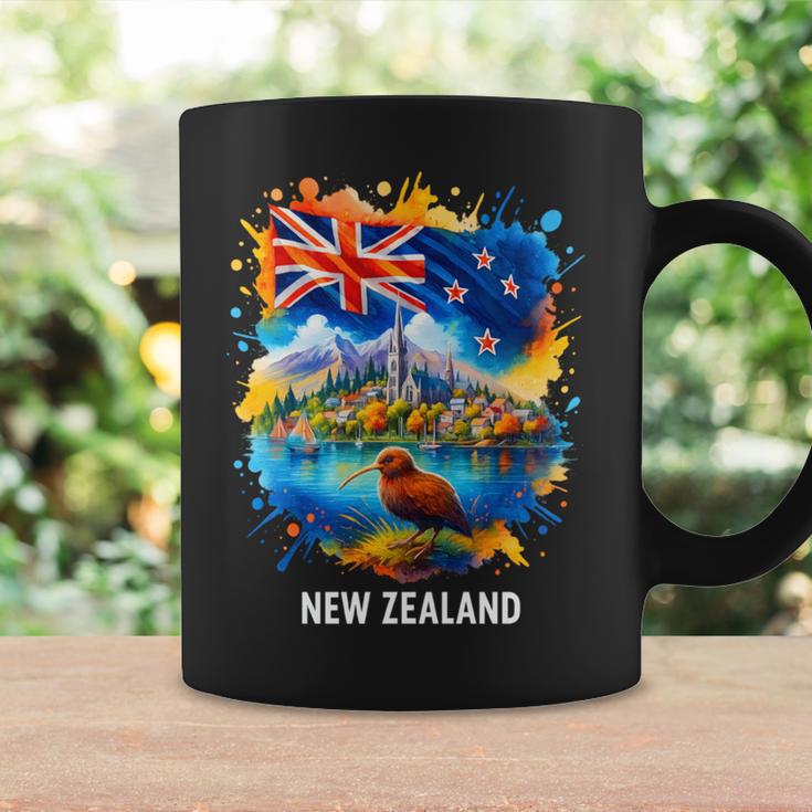 ニュージーランド国旗 旅行 お土産 ニュージーランド人 Nz キウイバード 長袖tシャツ コーヒーマグ ギフトのアイデア