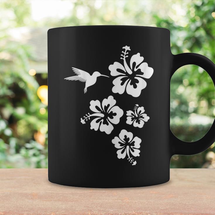 ハチドリ、ハイビスカス、花、男性、女性、子供 Tropical Hummingbird Hibiscus Flowers コーヒーマグ ギフトのアイデア