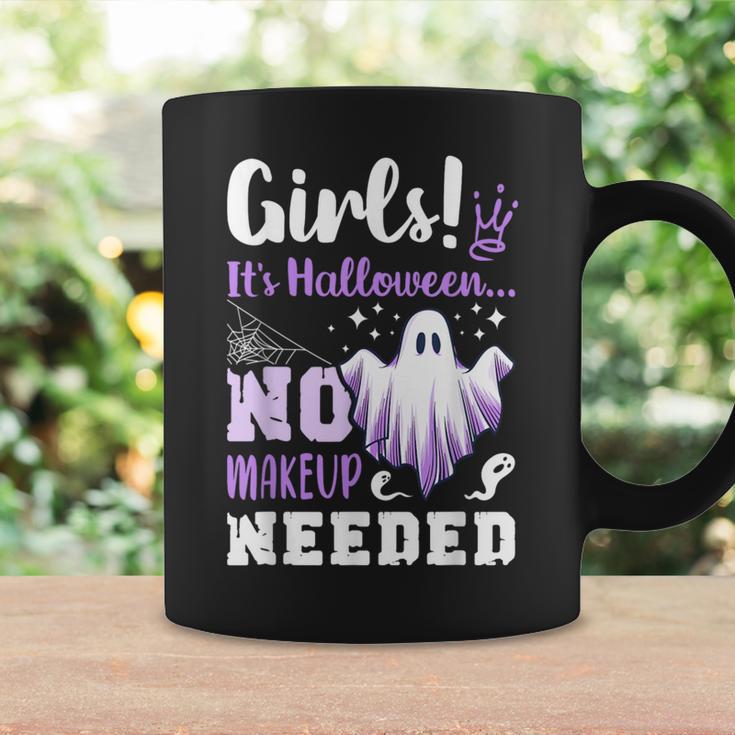 ハロウィンメイクのジョーク、女の子、面白い、英語で コーヒーマグ ギフトのアイデア