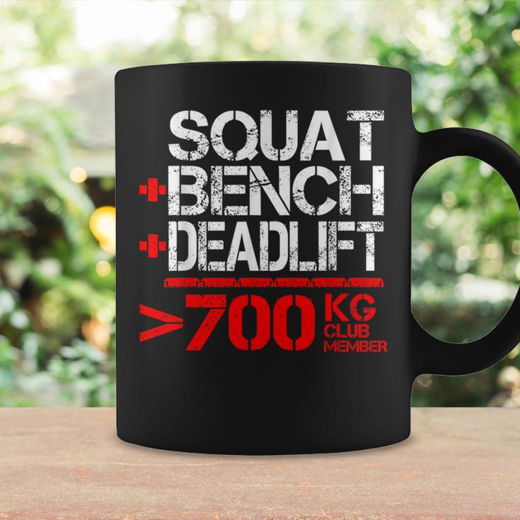 パワーリフティング700kgクラブメンブ Powerlifting 700 Kg Club Member コーヒーマグ ギフトのアイデア