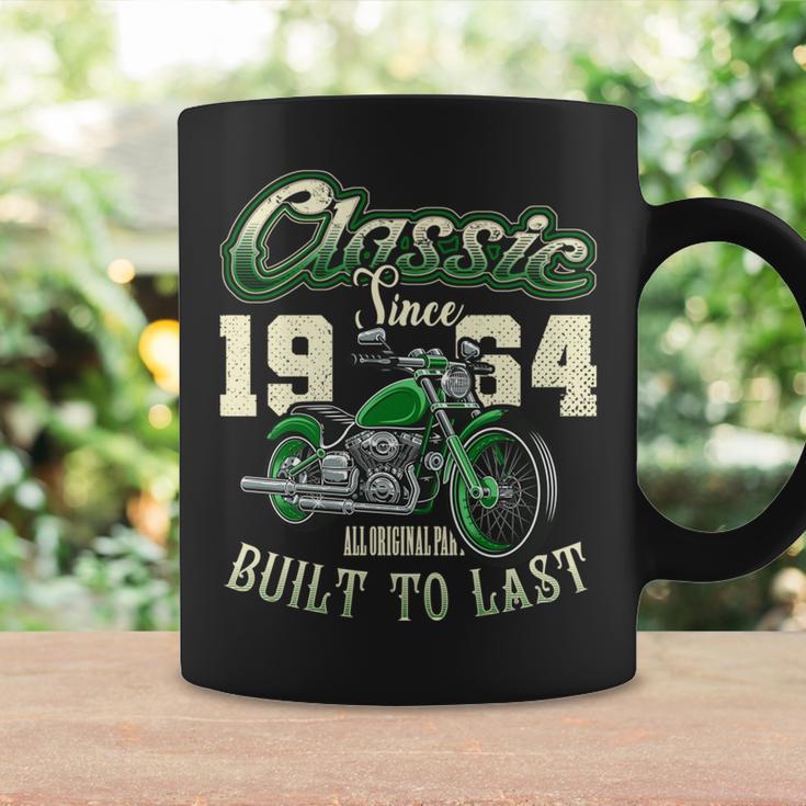 ビンテージ バイク バイカー バイクの誕生日 1964 年生まれ 長袖tシャツ コーヒーマグ ギフトのアイデア