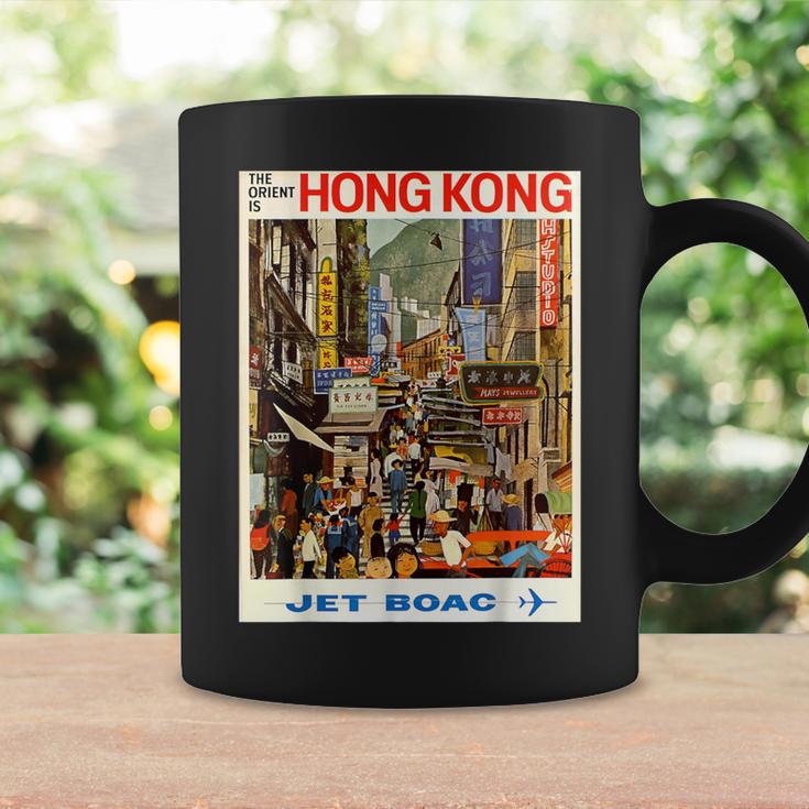 ビンテージポスター 香港レトロtシャツ コーヒーマグ ギフトのアイデア