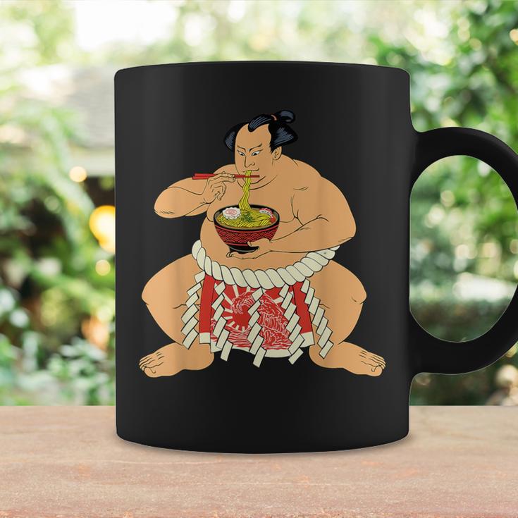 ビンテージ相撲力士 Eat ラーメン ヌードル アニメ 日本語 コーヒーマグ ギフトのアイデア