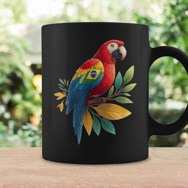 ブラジルの動物愛好家のための素敵なオウムの鳥のコスチューム コーヒーマグ ギフトのアイデア