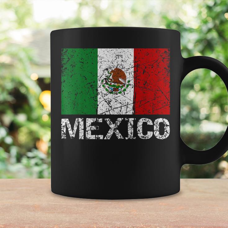 メキシコの国旗 アンティーク調 男性 女性 キッズ コーヒーマグ ギフトのアイデア