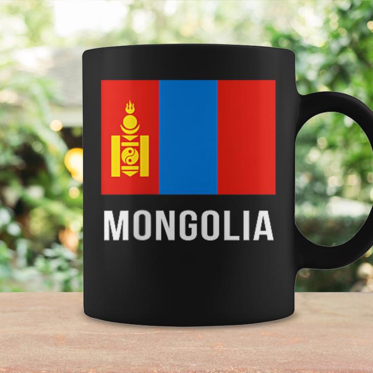 モンゴル モンゴル国旗 コーヒーマグ ギフトのアイデア