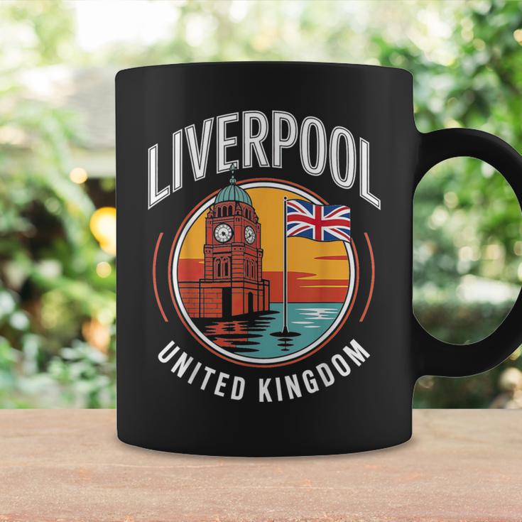 リバプール イギリス 旅行 シティ アドベンチャー コーヒーマグ ギフトのアイデア