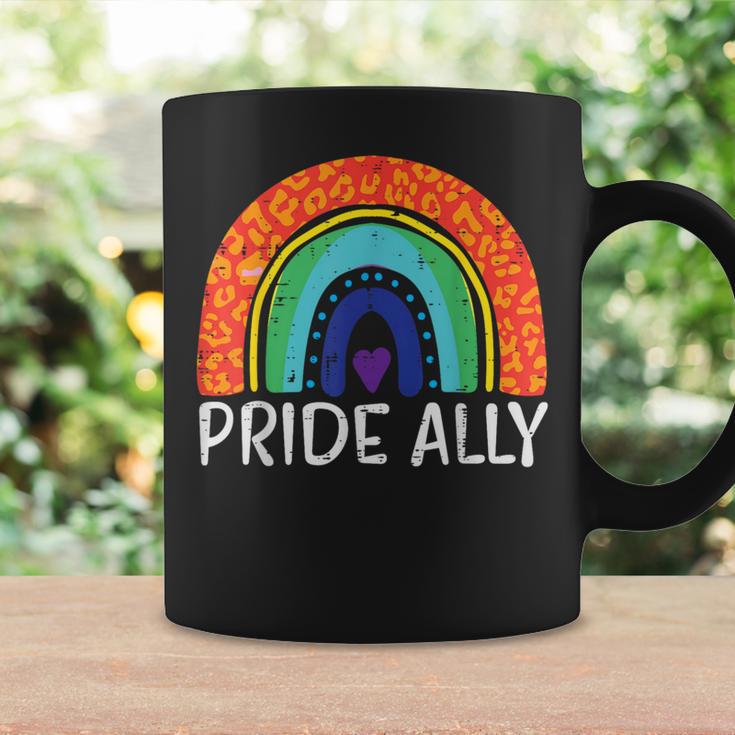 レインボーフラッグ プライド アリー ゲイプライド 月 Lgbtq Ally Lgbt コーヒーマグ ギフトのアイデア