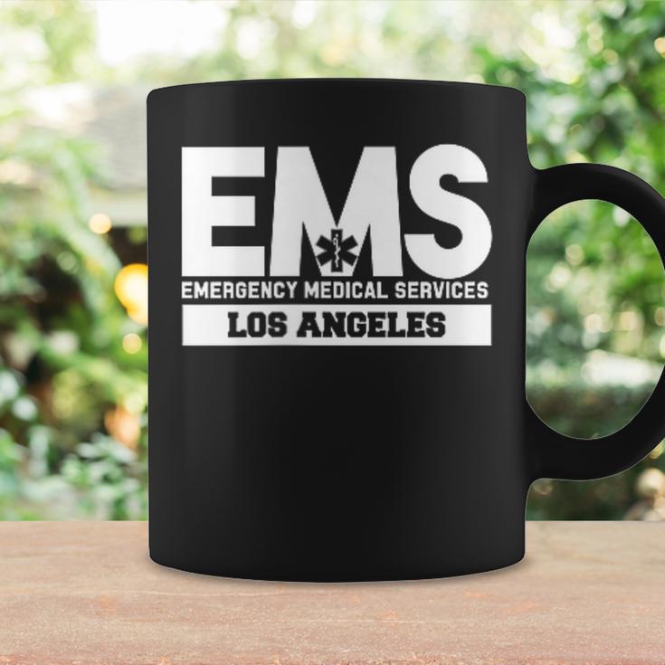 ロサンゼルス カリフォルニア Ems 救急救命士 Emt ユニフォーム コーヒーマグ ギフトのアイデア