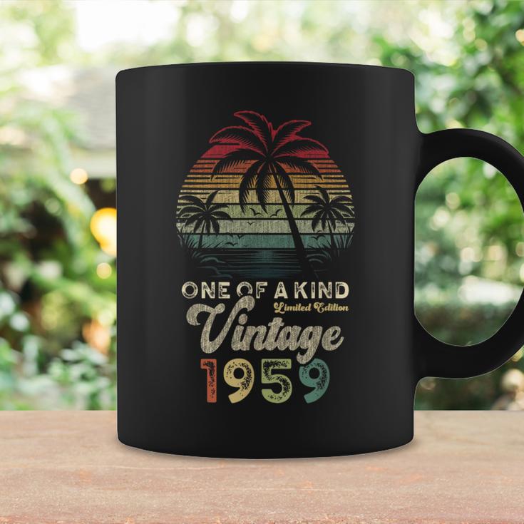 ヴィンテージ 1959年 誕生日 67歳 ヤシの木 レトロ コーヒーマグ ギフトのアイデア
