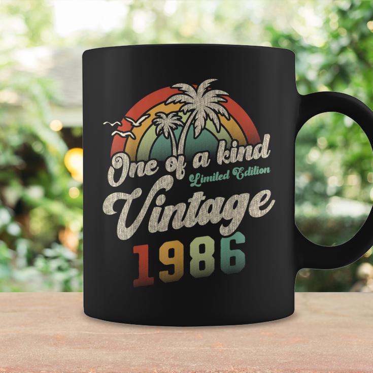 ヴィンテージ1986バースデー40年パームツリー コーヒーマグ ギフトのアイデア