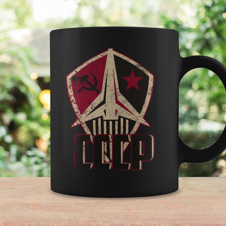 ヴィンテージソビエトロシアソ連スペースレトロアンティーク調cccp 長袖tシャツ コーヒーマグ ギフトのアイデア