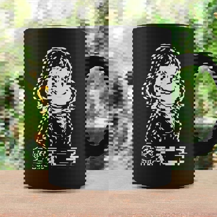 不二子 ペコちゃん風 レトロガール Fujiko 日本 アニメ パロディ コーヒーマグ ギフトのアイデア