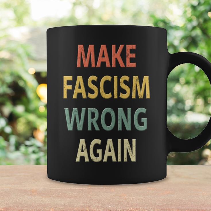 反ファシズムシャツ。Make Fascism Wrong Again 。 長袖tシャツ コーヒーマグ ギフトのアイデア