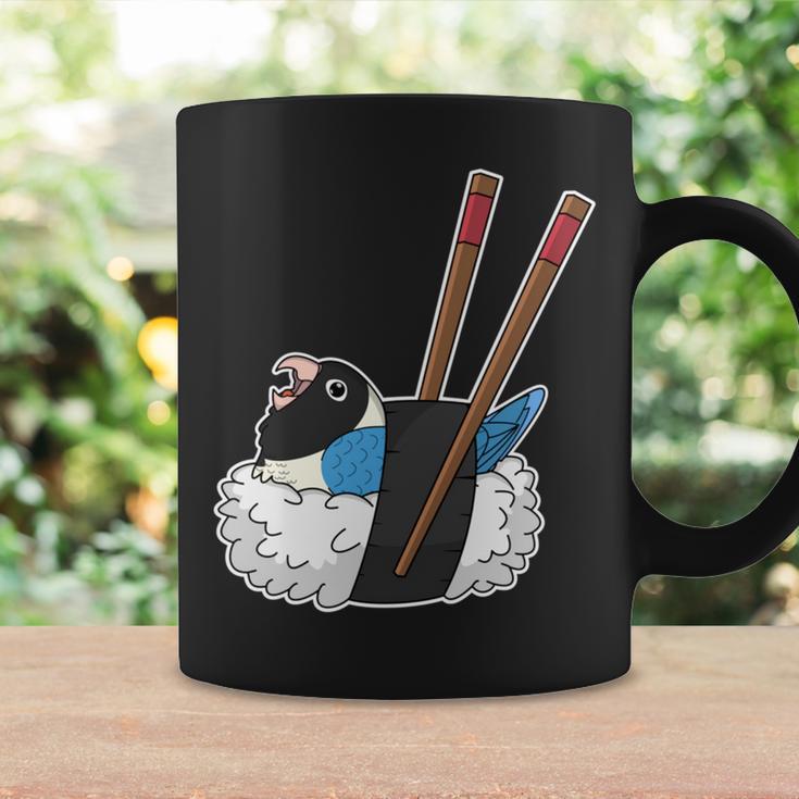 寿司ロール オウム I Kawaii Food I Blue-Masked Lovebird 長袖tシャツ コーヒーマグ ギフトのアイデア