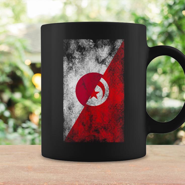 日本チュニジア国旗 日本のチュニジア。 コーヒーマグ ギフトのアイデア