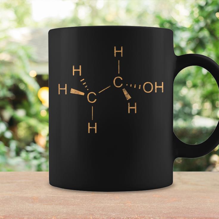 科学 エタノール アルコール化学 白化学 コーヒーマグ ギフトのアイデア