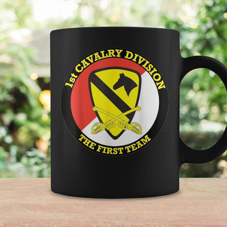 第1騎兵師団「The First Team」軍隊 コーヒーマグ ギフトのアイデア