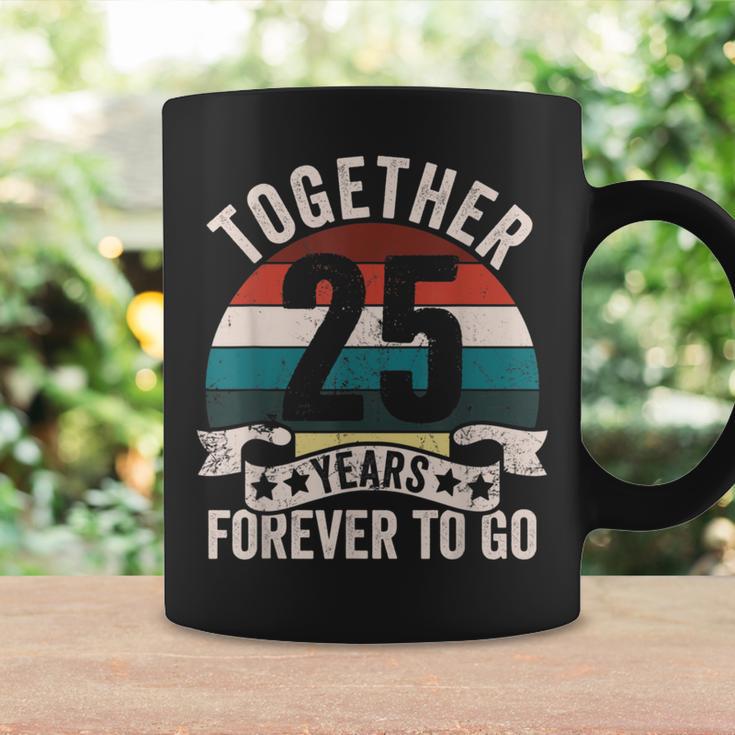 結婚25周年記念 Together 25 Years Forever To Go コーヒーマグ ギフトのアイデア