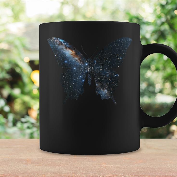 美的シルエット星宇宙銀河蝶 コーヒーマグ ギフトのアイデア