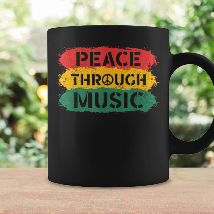 音楽を通したビンテージピース コーヒーマグ ギフトのアイデア