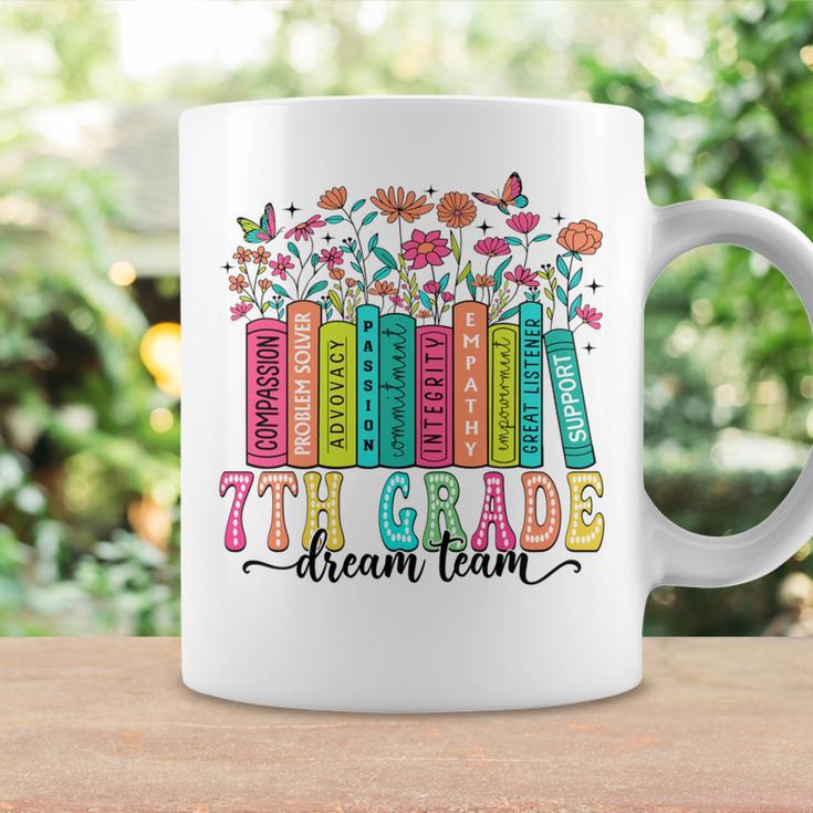 7Th Grade Dream Team Book Wildflower First Day Of School Performance Graphic Print Coffee Mug Gifts ideas