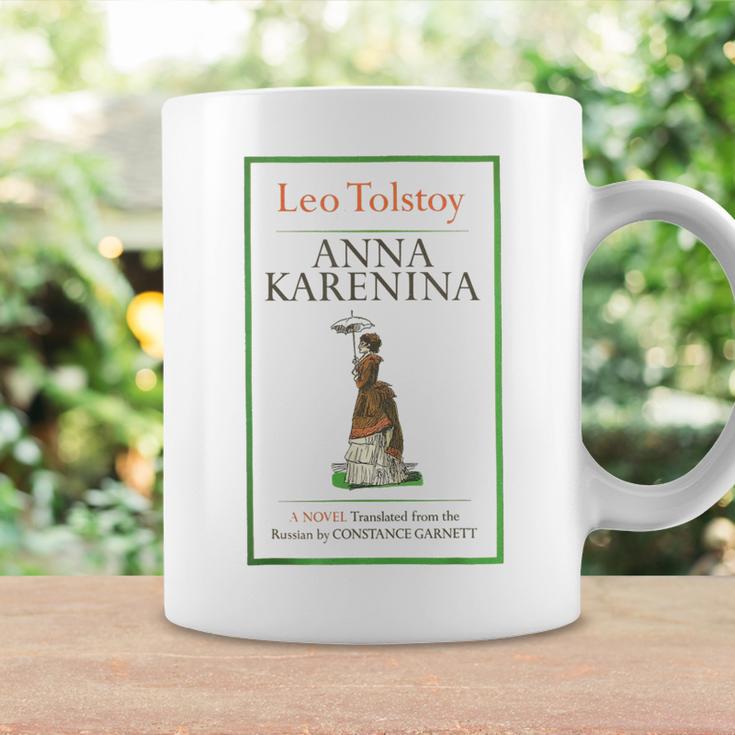 Anna Karenina Leo Tolstoy ヴィンテージブックカバー コーヒーマグ ギフトのアイデア