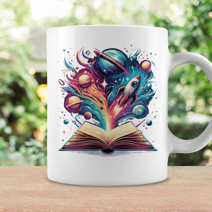 Astronomy Space Lover Books Bookworm Graphic Print Coffee Mug Gifts ideas