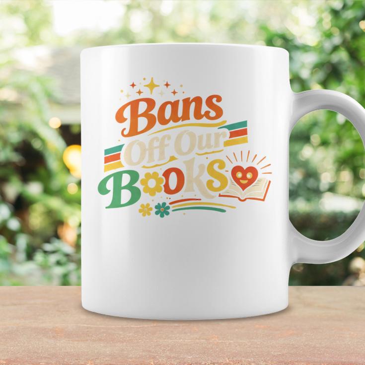 Bans Off Our Books Bookaholic Banned Book Lovers Readers Graphic Print Coffee Mug Gifts ideas