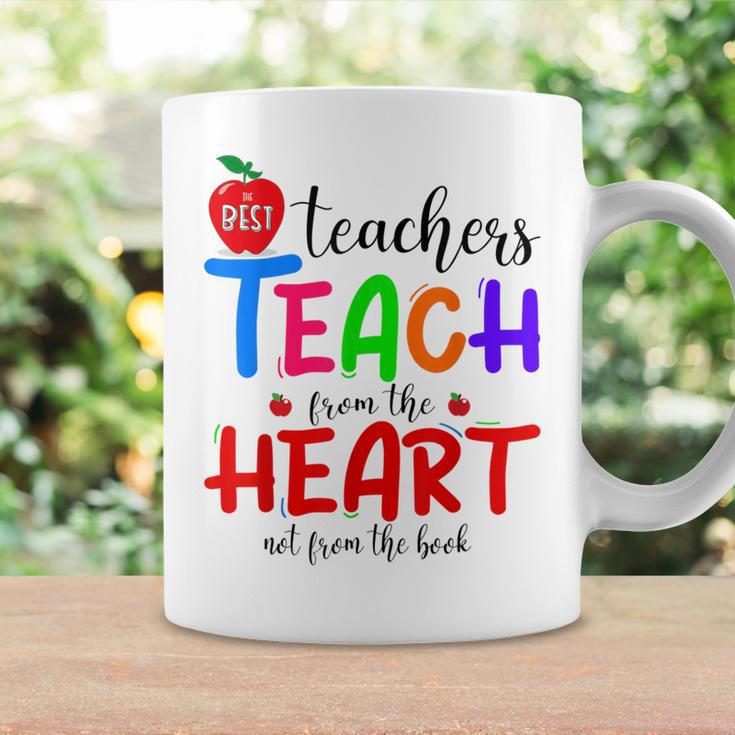 THE BEST TEACHERS TEACH FROM THE HEART NOT BOOK T-SHIRT Men Women Graphic Print Coffee Mug Gifts ideas