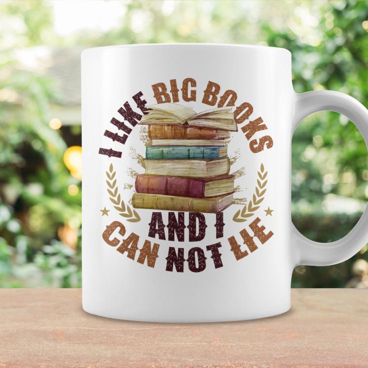 I Like Big Books And I Can Not Lie Book Lovers Reading Graphic Print Coffee Mug Gifts ideas