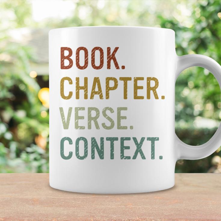 Book Chapter Verse Christian Bible Reformed Theology Graphic Print Coffee Mug Gifts ideas