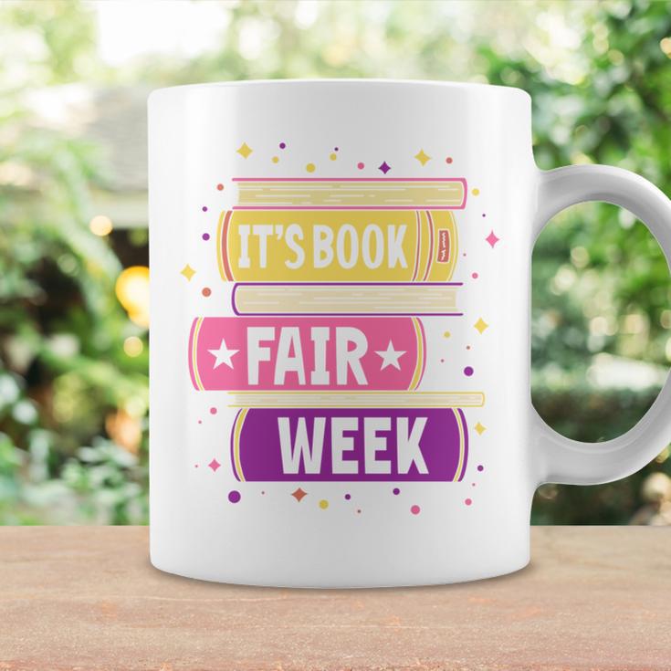 Book Fair Bookworm Library Its Book Fair Week Graphic Print Coffee Mug Gifts ideas