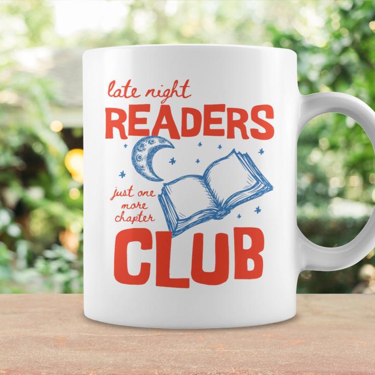 Book Late Night Readers Club Bookish Bookworm Reading Premium Tri-Blend Graphic Print Coffee Mug Gifts ideas