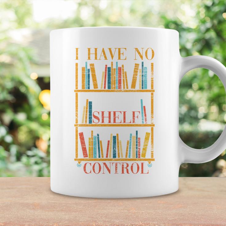 Book Nerd I Have No Shelf Control Library Reading Graphic Print Coffee Mug Gifts ideas