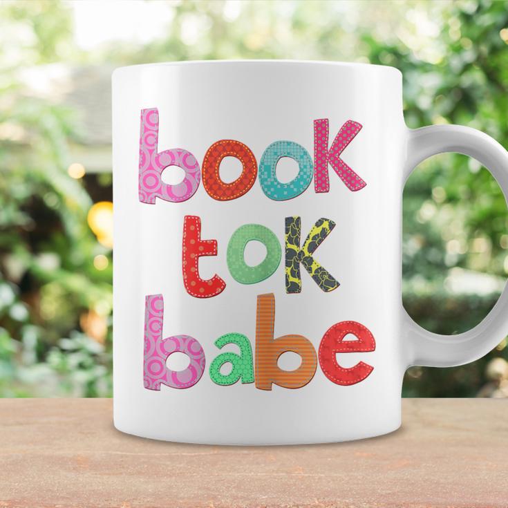 Book Tok Babe Bookish Woman Loves To Read Reading Novels Graphic Print Coffee Mug Gifts ideas