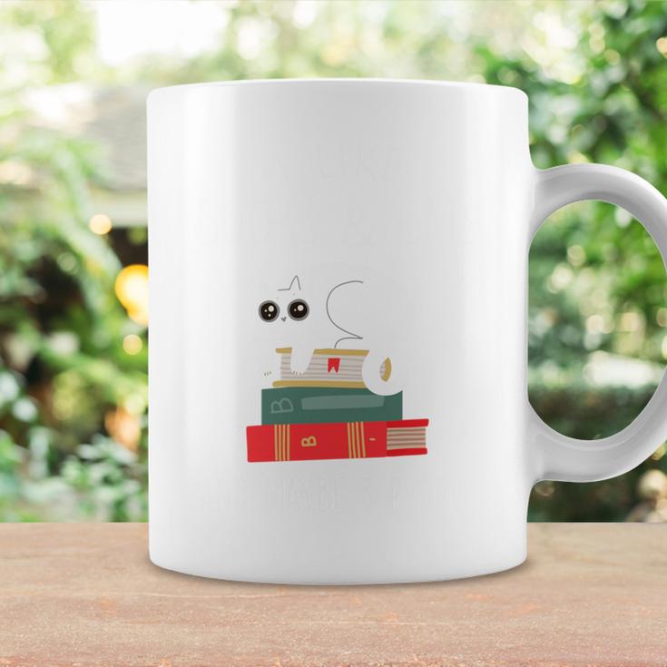 I Like Books Cats And Maybe 3 People Books & Cats Performance Graphic Print Coffee Mug Gifts ideas I Like Books Cats And Maybe 3 People Books & Cats Performance Graphic Print Coffee Mug Gifts ideas