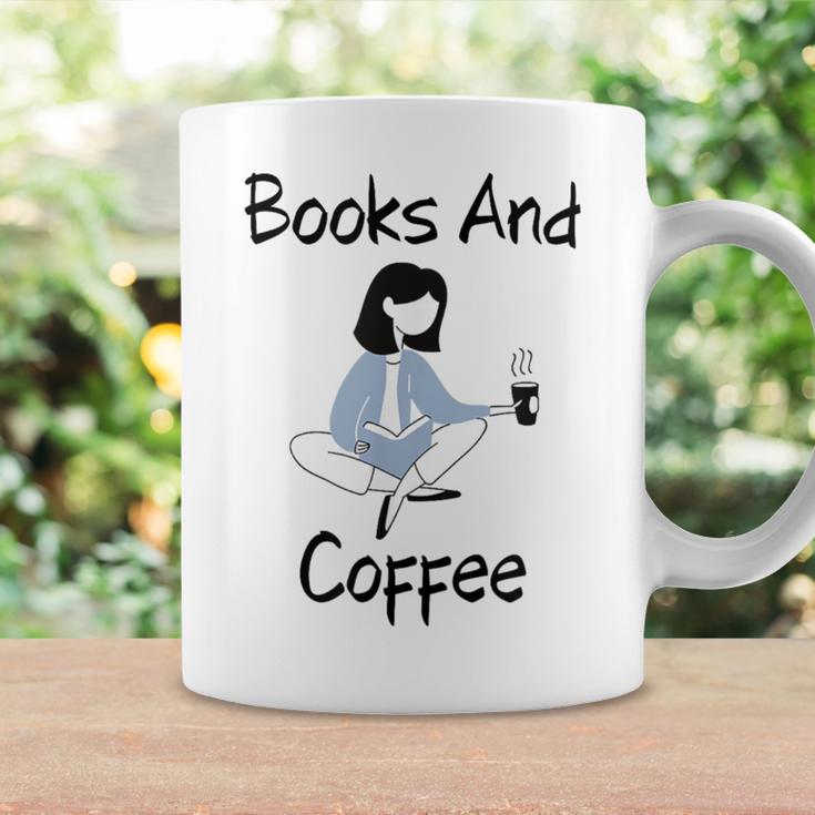 Books And Coffee Girl Graphic Print Coffee Mug Gifts ideas