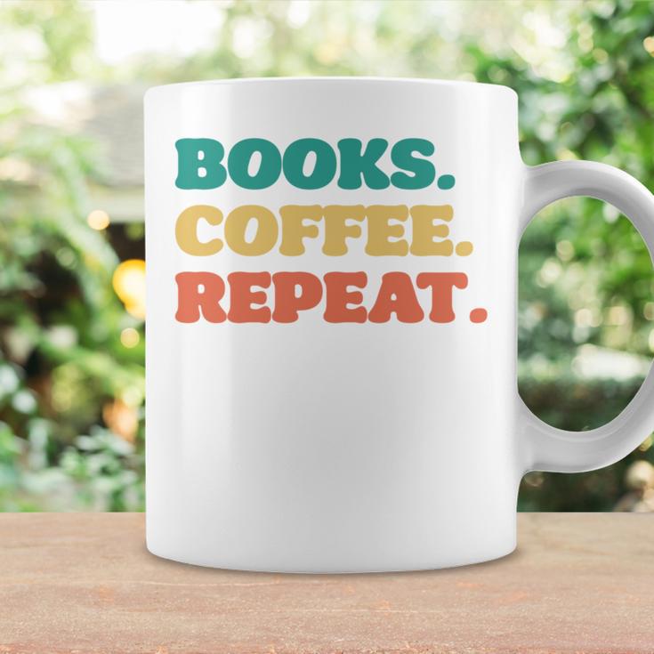 Books Coffee Repeat Graphic Print Coffee Mug Gifts ideas Books Coffee Repeat Graphic Print Coffee Mug Gifts ideas