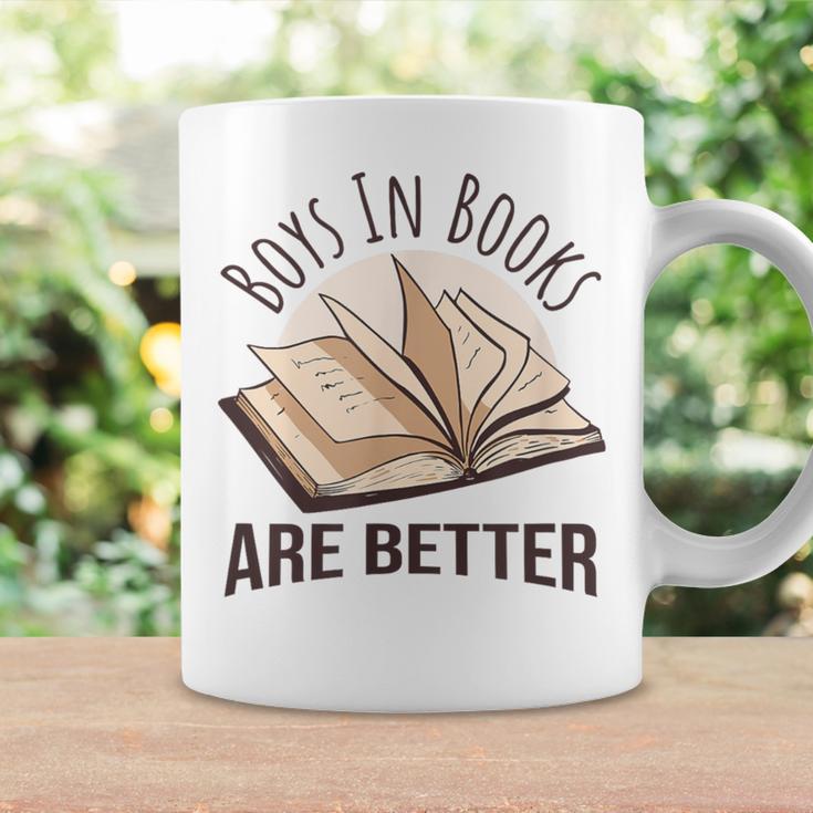 Boys In Books Are Better Graphic Print Coffee Mug Gifts ideas Boys In Books Are Better Graphic Print Coffee Mug Gifts ideas