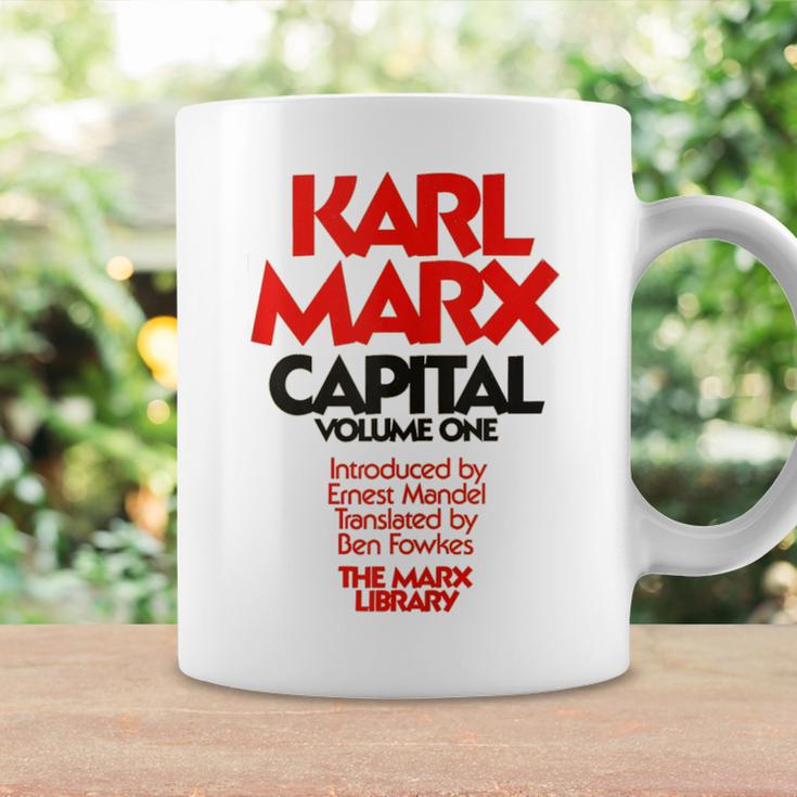 Capital Karl Marx Vintage Book Cover Graphic Print Coffee Mug Gifts ideas