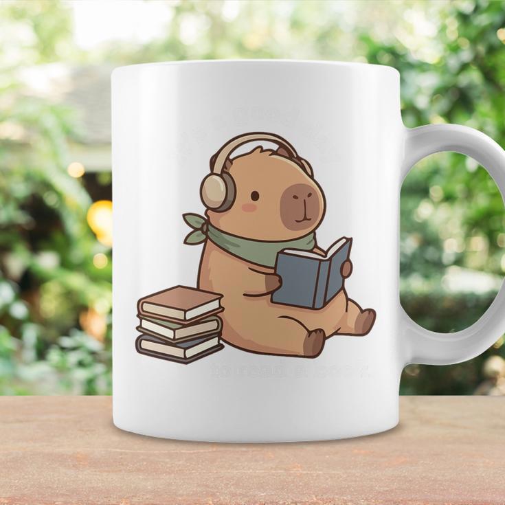 Capybara Reading a Book Cute Reading For Boys Girls Premium Tri-Blend Graphic Print Coffee Mug Gifts ideas