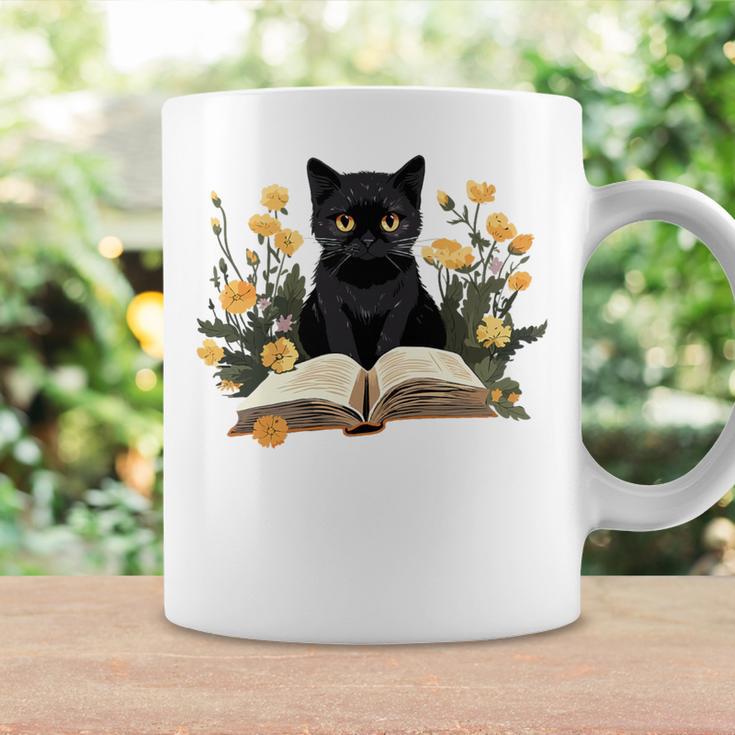Cat Shirts For Women Book Lover Shirt Cute Cat And Book Premium Tri-Blend Graphic Print Coffee Mug Gifts ideas