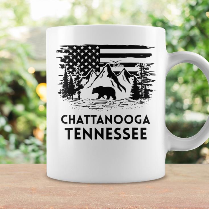 Chattanooga テネシーベア アメリカ国旗 南部 コーヒーマグ ギフトのアイデア