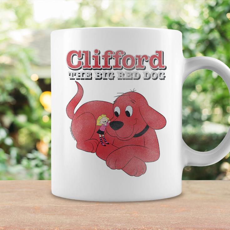 Clifford The Big Red Dog Clifford And Emily Book Cover Premium Tri-Blend Graphic Print Coffee Mug Gifts ideas