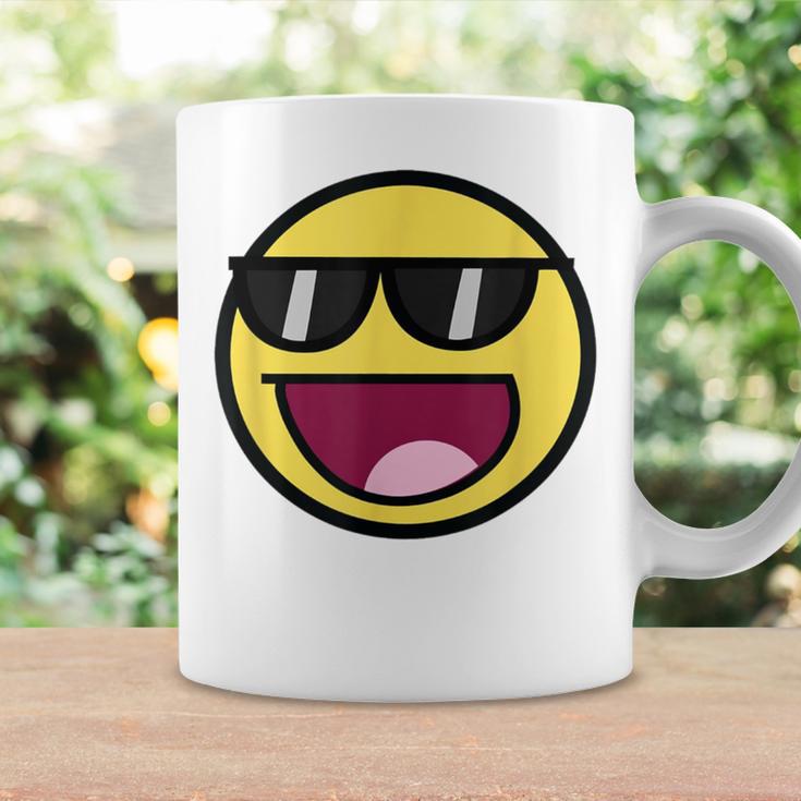Cool Epic Face サングラス グラフィック シェード ファニー ミーム コーヒーマグ ギフトのアイデア