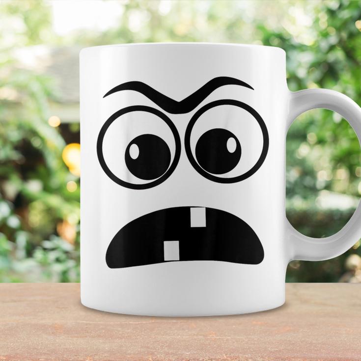 Creepy Face Carrot Halloween Book Character Costume Graphic Print Coffee Mug Gifts ideas