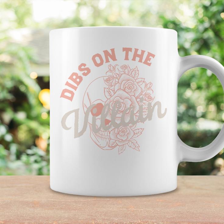 Dibs On The Villain Dark Romance Books Women Smutty Merch Graphic Print Coffee Mug Gifts ideas