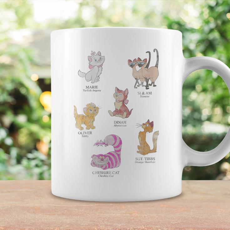 Disney Mickey And Friends Cat Names And Breeds Textbook Graphic Print Coffee Mug Gifts ideas